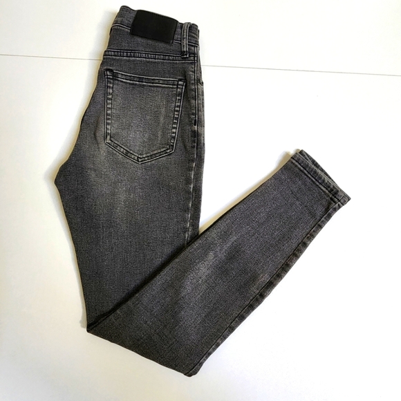 Everlane High Rise Skinny Ankle Black Jean Size 24 - Picture 9 of 10